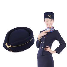 Only there because he was the next line of authority once the passenger was not compliant to the request to remove her hat from flight attendants. Women Air Stewardess Hat Woolen Flight Attendant Hat Stewardess Cap For Costume Cosplay Musical Performance Size Mnavy Blue From Winterleng 16 82 Dhgate Com