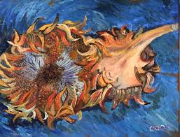 Van Gogh Sun Flowers Part 3 Final Details By Ginger Cook Painting Artist Van Gogh Van Gogh