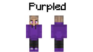 Purpled skin with a hood over half of his head and an eye bandage thing. All Dream Smp Minecraft Skins Dream Sapnap Technoblade Tommyinnit Gamingrey