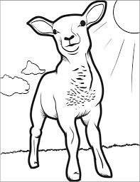 This is called phonemic awareness and it is a sfuper important skill for preschoolers, prek, and kindergartners to learn to get them ready for phonics and sounding out words. Lamb Coloring Page Free Coloringbay