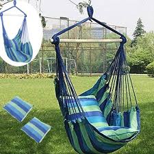portable hammock hanging rope chair porch patio yard seat camping stripes air deluxe sky swing ou hanging hammock chair swing chair outdoor hammock swing chair