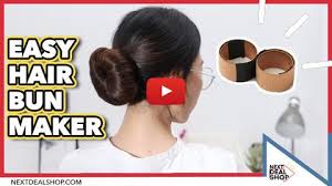 Shop with afterpay on eligible items. 2 Pcs Easy Hair Bun Maker Next Deal Shop