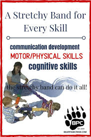 A Music Therapy Prop Stretchy Band For Every Skill Communication Development Activity Director Physical Skills