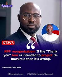 Former president plans thank you tour