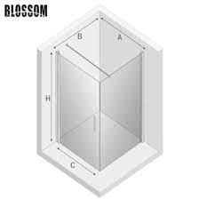 Moen replacement part kit includes adapter plate, 2 screws and instructions. China Bathroom Standard Glass Enclosure Black Shower Cubicle Sizes With Single Door China Shower Room Cubicle Simple Shower Room Cubicle