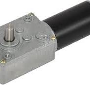 Electric DC Worm Gear Motor 12V High Speed 60 RPM Reversible with Metal  Geared Box Reducer for Robot & Toys