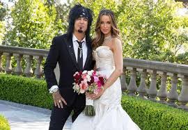 Maybe you would like to learn more about one of these? Motley Crue S Nikki Sixx Got Married Wearing A Skull Bandana