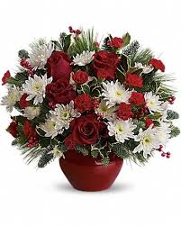 Christmas Treasure Bouquet Christmas Flower Arrangements Holiday Floral Arrangements Christmas Arrangements