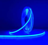 Tira de luz LED COB de color azul de 0.315 in, 24 V, cinta flexible de alto  brillo, cinta LED 480LEDs/m 16.4FT/5M CRI>90 para decoración de techo de ...