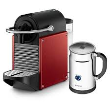 Compact design, fits into any space in your kitchen with ease. Nespresso Pixie D60 Carmine Espresso Machine Red With Milk Frother Set Of 6 Ceramic Tiara Espresso Cups Amp Saucers Mind Reader Coffee Pack Drawer For Nespresso Capsules Buy Online In