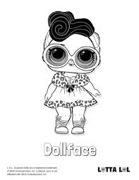 Miss punk is a fancy lol doll from series 2, part of the glam club. Pin On Lol Surprise Series 2 Coloring Pages