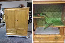 Most dressers are repurposed as some kind of table. Goodshomedesign