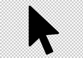 Computer Mouse Pointer Cursor Png Clipart Angle Arrow Black Black And White Computer Free Png Download Mouse Pointers Pointers Computer Icon