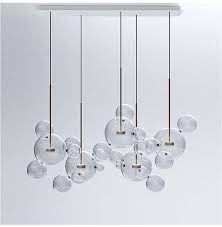 495 And 895 Glass Mickey Bubble Pendant Lamp Chandelier New Ceiling Light Fixture Modern E Bubble Chandelier Chandelier Ceiling Lights Suspension Lamp
