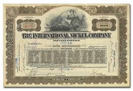 Because of the nature of the stock market, stocks are often riskier short. International Nickel Company Stock Certificate Issued Canceled 1920 S Stock Certificates Company Values Dow Jones Index