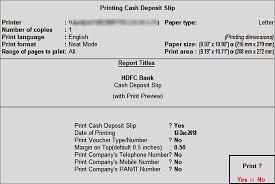 Hdfc bank organizes saveathon to create awareness on water scarcity; Printing Cash Deposit Slip