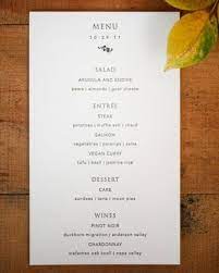 Print fresh, clean menus daily. Best Wedding Menu Cards From Real Celebrations Diy Wedding Menu Wedding Menu Cards Menu Cards
