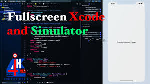 How Can I Run Iphone Simulator Over Full Screen Fullscreen Xcode 11 And Simulator In 2020 Youtube