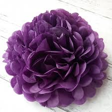 Purple flower papercraft embellishments floral scrapbooking card making crafts. Buy Umiss Tissue Paper Flowers Dark Purple Paper Pom Poms For Birthday Celebration Events Christmas Day Decorations Suppliers Manufacturers Factories