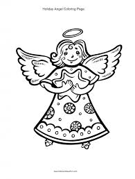 Download and print free angel christmas coloring pages. Printable Christmas Coloring Pages Color Santa Pictures