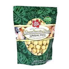 Hilo Hattie Dry Roasted Unsalted Macadamia Nuts 10 Oz Foil Pouch Macadamia Nuts Macadamia Foil Pouches