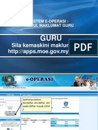 Eoperasi.moe.gov.my is ranked #0 in the finance/banking credit and lending category and #0 globally. Bahan Taklimat Guru Eoperasi