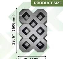 Amazon.com: BETONEX Concrete Grass Pavers Breeze Block ...