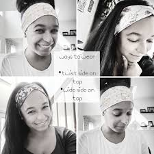 Floral Starbucks Twist Headband