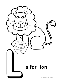 This alphabet song in our let's learn about the alphabet series is all about the consonant lyour children will be engaged in singing, li. Letter L Coloring Pages Of Alphabet L Letter Words For Kids Printable Alphabet Coloring Pages Coloing 4kids Com