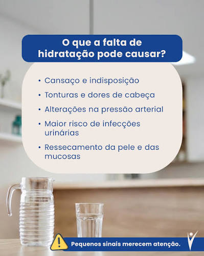 Nos dias frios, é comum sentir menos sede, mas o corpo continua precisando  de água para funcionar bem. Pois a hidratação ajuda na circulação,  digestão, saúde da pele e no bem-estar geral.