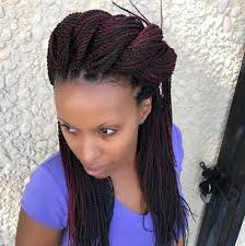 To create a twist braid, split the hair into 2 sections. 25 Twist Hairstyles For When You Re Bored Of Braids Thefashionspot