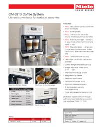 Connected to a waterline) miele cva6805 installed in our customers' kitchen. Miele Coffee Machine Service Mode