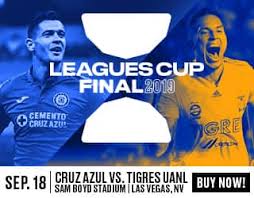 Días, horarios, agenda, juegos y resultados. Leagues Cup Final 2019 Cruz Azul Vs Tigres Uanl Las Vegas Sports Network