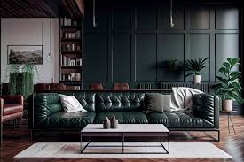 Green Leather Sofa Set Generative Aix9