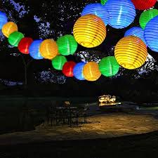 Qedertek Guirlande Solaire Exterieure 30 Led Guirlande Lanterne Multicolore Lumiere Noel Pour De Guirlande Solaire Exterieur Guirlande Solaire Lumieres De Noel