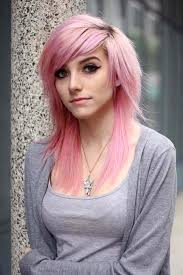 Long layered haircut with side bangs. 41 Super Bright Emo Hair Ideas Lovehairstyles Com
