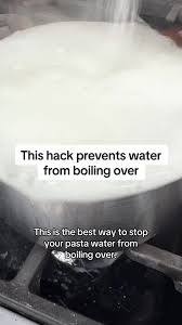 Stop Water Boiling Over with This Simple Cooking Hack