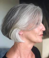 Gray hairs pop up when your body stops producing pigment cells aka the melanin in your strands that gives them. The 39 Best Youthful Hairstyles And Haircuts For Older Women