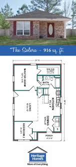 900 1 000 Sq Ft Floor Plans The Solera Is A 916 Sq Ft Home With 2 Beds 1 Baths Split Floor Plan All Of Our Plans Pool House Plans House Plans Floor Plans