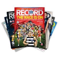 Afl Online Shop Full Subscription To The Afl Record Afl Australian Football League Australian Football