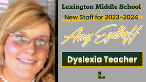 Mrs. Amy Egelhoff will be joining LMS next fall as the Dyslexia and Reading  Intervention Teacher. Mrs. Egelhoff is coming to LMS from Marble Falls ISD  where she taught ELA and Social