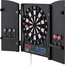 Maybe you would like to learn more about one of these? Amazon Com Fat Cat Electronx Electronic Dartboard Compact Size Over 35 Games With 167 Options Built In Cabinet And Dart Storage For Up To 12 Darts Auto Scoring Lcd Display 8 Player Multiplayer And