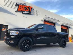 Dodge Ram Black Fuel Off Road Avenger D606 Wheel Front