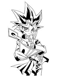 Yugi Muto Trump Card In Yu Gi Oh Coloring Page Netart In 2020 Coloring Pages Coloring Pages For Kids Yugioh