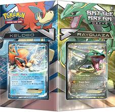 Pokemon TCG Battle Arena Decks: Rayquaza vs Keldeo : Amazon.ca: Toys & Games