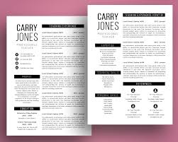 Visited the wc and career center for help. Modern Resume Cover Letter Pptx By Inkpower Thehungryjpeg Com