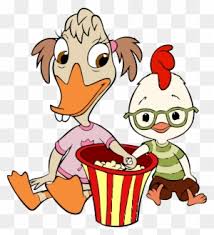 With purple, red, orange and a few more colors, this coloring book of abby will catch. Chicken Little Abby Mallard Popcorn Clipart Png Chicken Little Coloring Pages Free Transparent Png Clipart Images Download