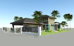 Contoh rumah banglo di kampung. Unforgettable Art Merekabentuk Banglo 1 Tingkat Untuk En Shahrul
