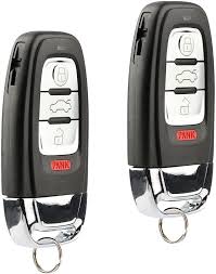 Insert key in ignition and turn to on (while still holding unlock). Amazon Com Fits 2009 2016 Audi Key Fob Keyless Entry Remote Iyzfbsb802 Set Of 2 Automotive