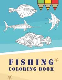 Set of pets including a cat, a coloring book of octopus with fish. Fishing Coloring Book 50 Amazing Fish Coloring Designs For All Ages Anti Stress Designs For Relaxation By Fishing Book Niso